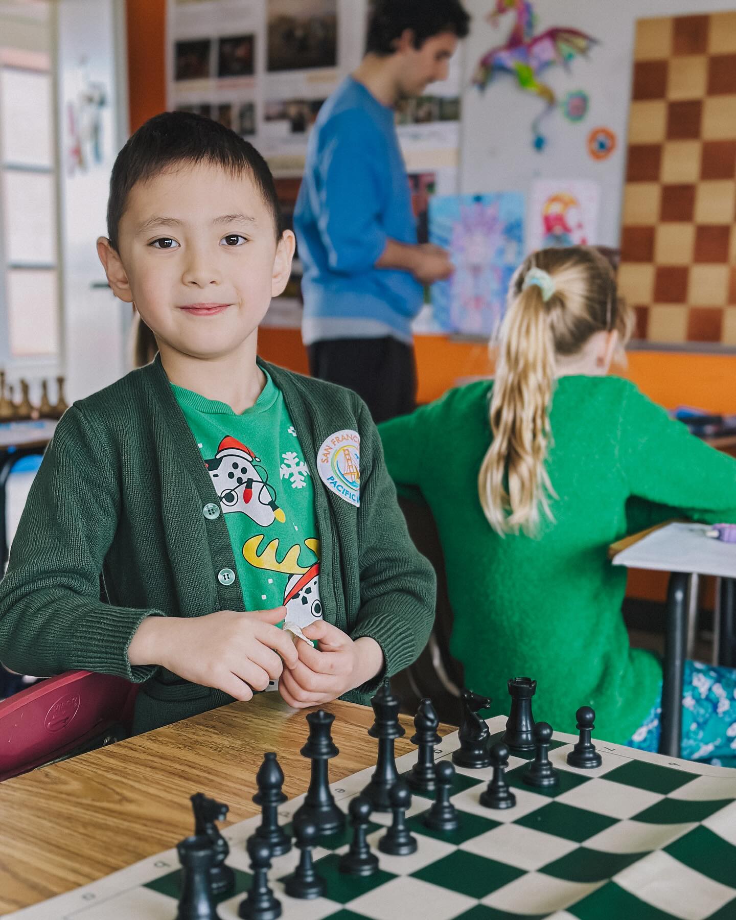 Our students are preparing for the International Online Math Competition, but they haven’t forgotten about fun 🥳

 🍀🌈St. Patrick’s Day at SFPA—setting leprechaun traps and wearing green!

#SanFrancisc...