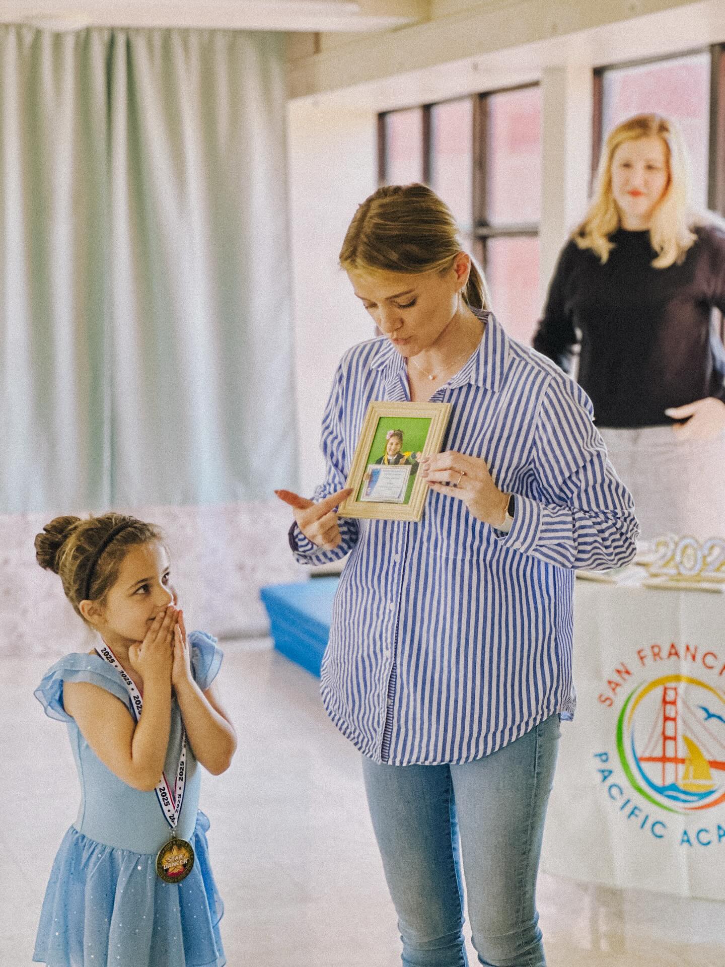 We celebrated International Dance Day this year — and it perfectly aligned with Mother’s Day! 

The stage was filled with vibrant student artwork, including portraits of their moms, created in Art Cla...